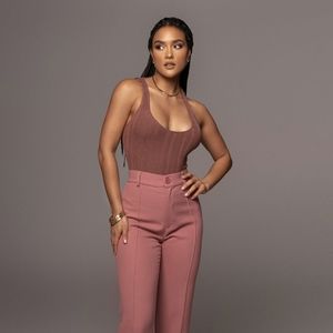 JLuxLabel Rosewine Mariah Bodysuit